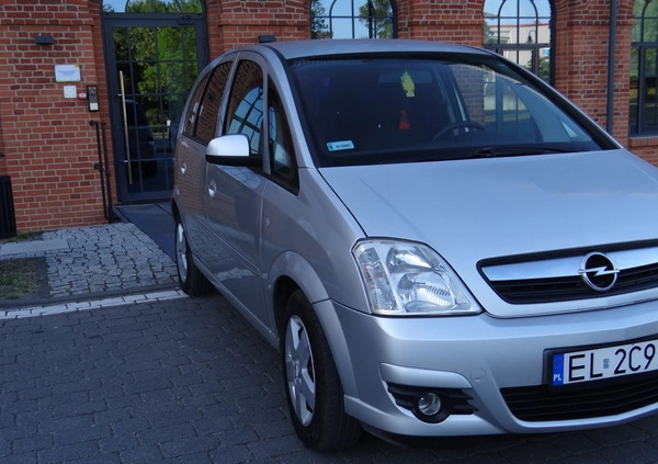 Opel Meriva cena 9500 przebieg: 186655, rok produkcji 2006 z Łódź małe 497
